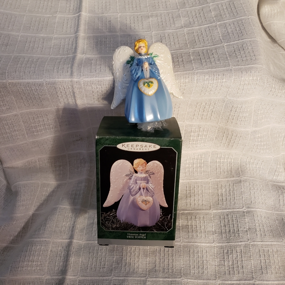 HALLMARK Ornament Victorian Angel tree topper